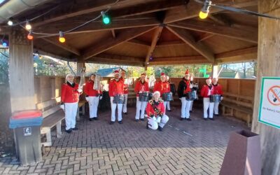Sfeervolle klanken op de kerstmarkt