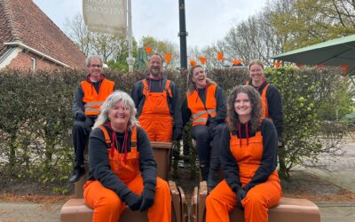 Containerdrummers op kindervrijmarkt